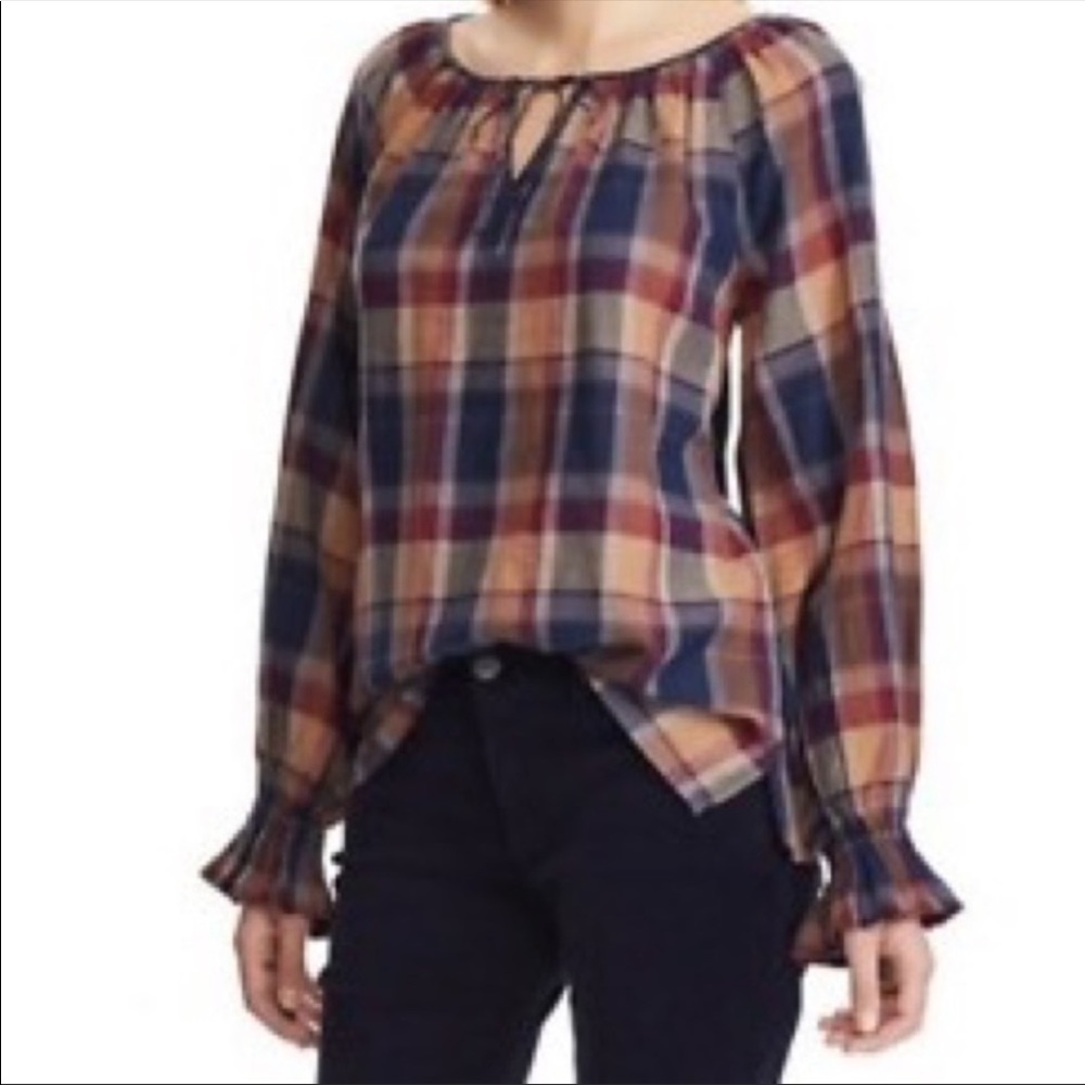 Chaps Long Sleeve Top Size 2X